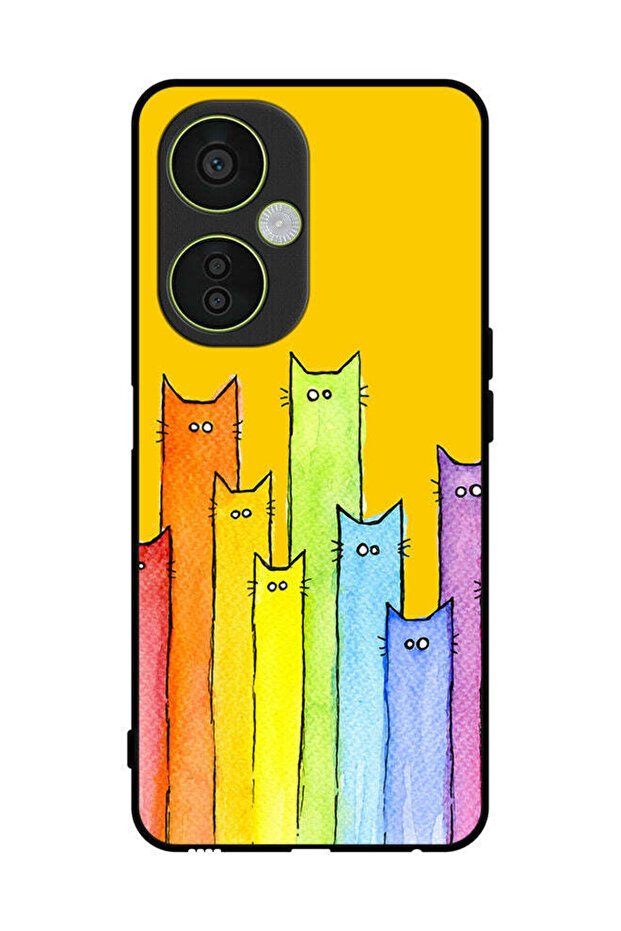 غطاء حماية لهاتف OnePlus Nord CE 3 Lite بتصميم دمية قطة
