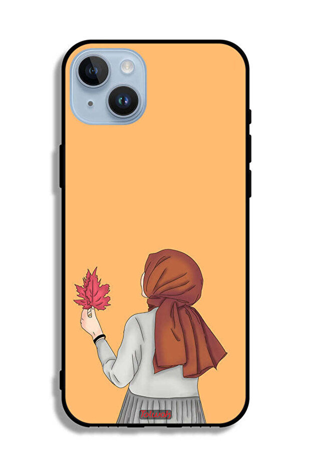 غطاء حماية لجهاز Apple iPhone 14 Plus يحمل ورقة شجر - 2