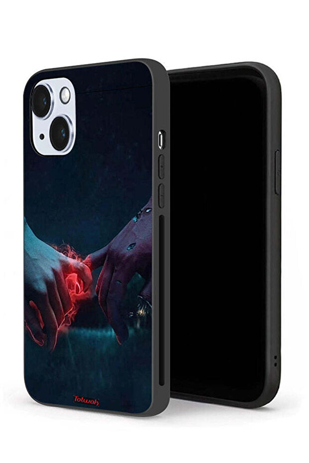 جراب حماية لجهاز Apple iPhone 14 Plus - يدان محترقتان
