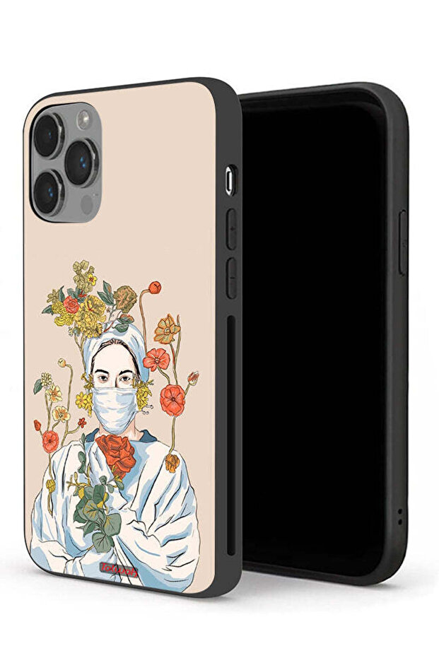 جراب حماية لجهاز Apple iPhone 14 Pro Max بتصميم ممرضة فنية