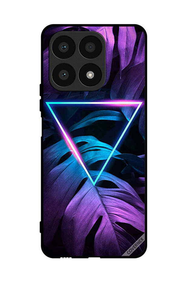 غطاء حماية لهاتف Honor X8a - مثلث الإضاءة