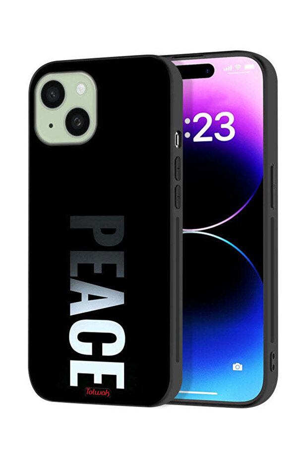 Apple iPhone 15 Plus Protective Case Cover Peace