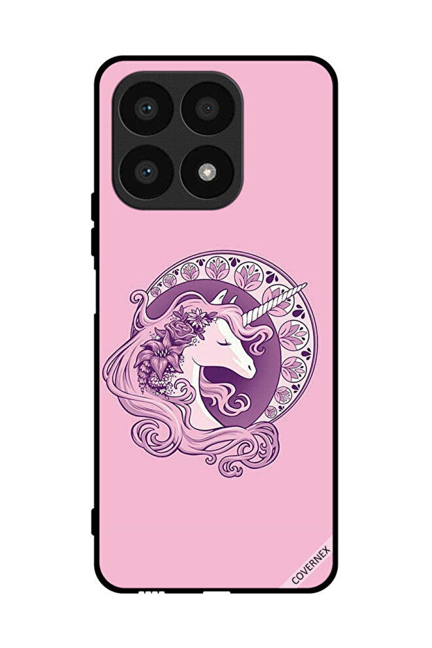غطاء حماية لهاتف Honor X8a - فن يونيكورن