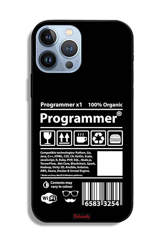 ملصق مبرمج لجراب الحماية لجهاز Apple iPhone 13 Pro Max - 2