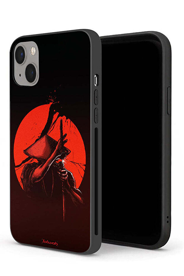 غطاء حماية لجهاز Apple iPhone 13 mini بتصميم محارب السيف