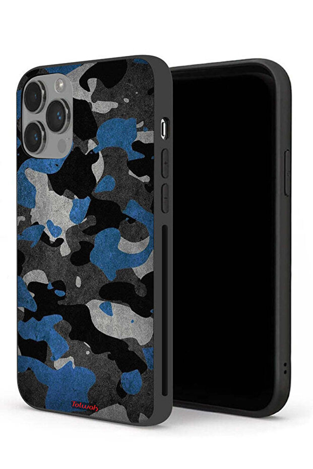 Apple iPhone 14 Pro Max Protective Case Camouflage Pattern - 1