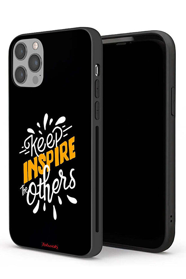 جراب حماية لجهاز Apple iPhone 12 Pro Max، حافظ على إلهام الآخرين