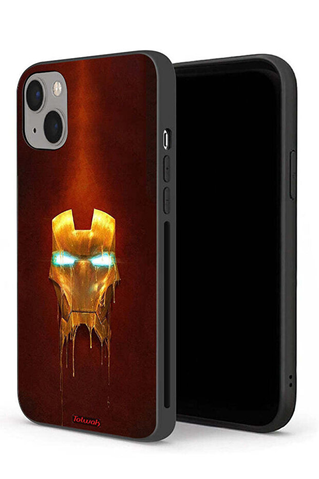 جراب حماية لجهاز Apple iPhone 13 mini من Iron Man Marvel Comics