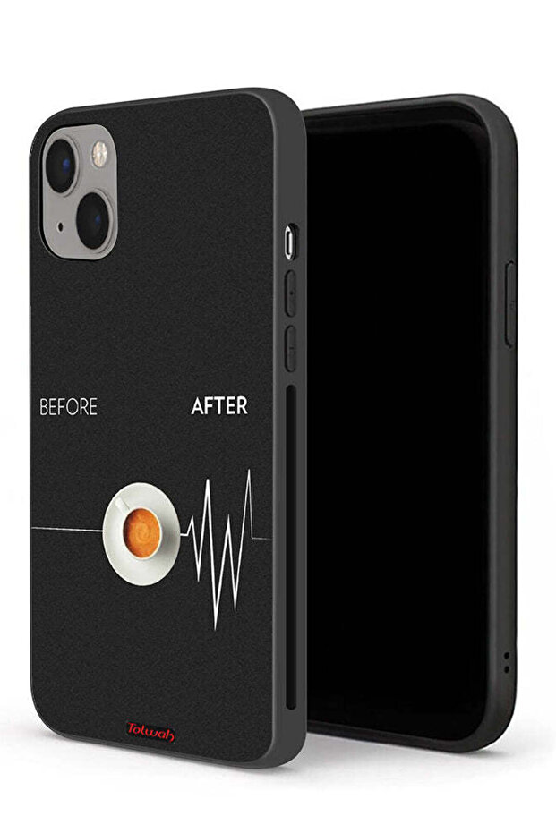 جراب حماية لجهاز Apple iPhone 13 قبل وبعد - 1