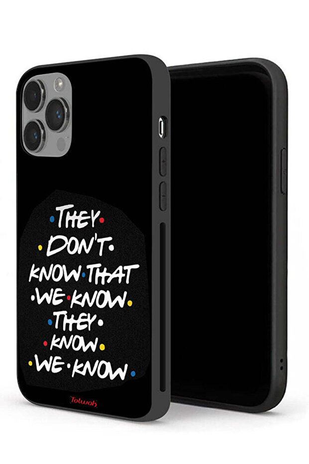 جراب حماية لجهاز Apple iPhone 14 Pro Max لا يعرفون ما نعرفه يعرفون أننا نعرفه