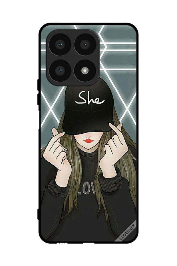 غطاء حماية لهاتف Honor X8a She On Cap