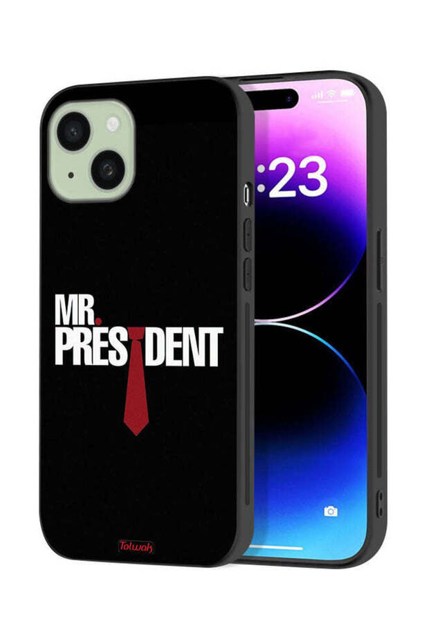 Apple iPhone 15 Plus Protective Case Cover Mr President