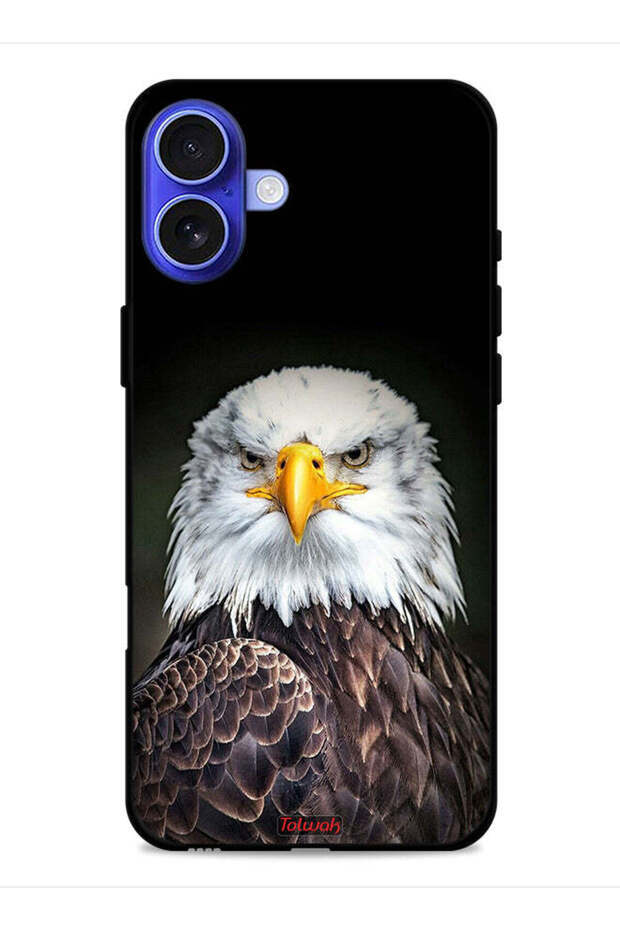 غطاء حماية لجهاز Apple iPhone 16 بتصميم النسر