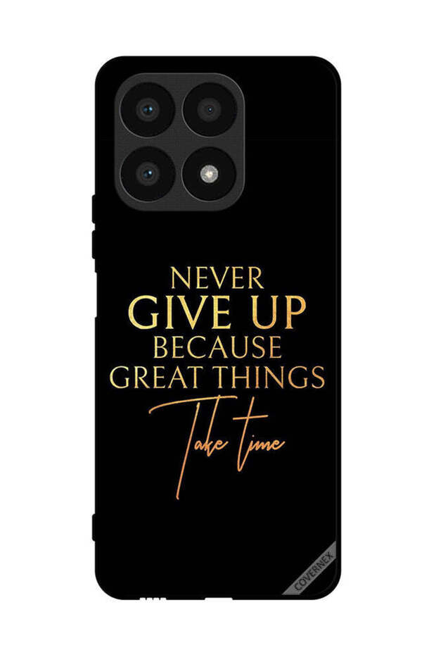 غطاء حماية لهاتف Honor X8a - لا تستسلم أبدًا