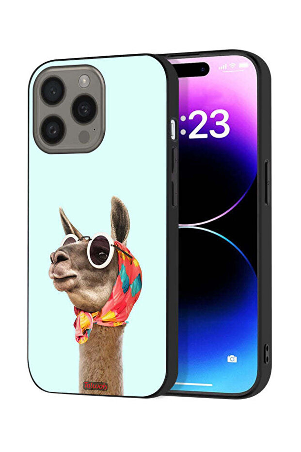 غطاء حماية لجهاز Apple iPhone 15 Pro بتصميم جمل أنيق ولطيف