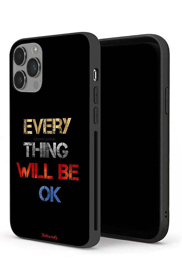 جراب حماية لجهاز Apple iPhone 14 Pro Max كل شيء سيكون على ما يرام
