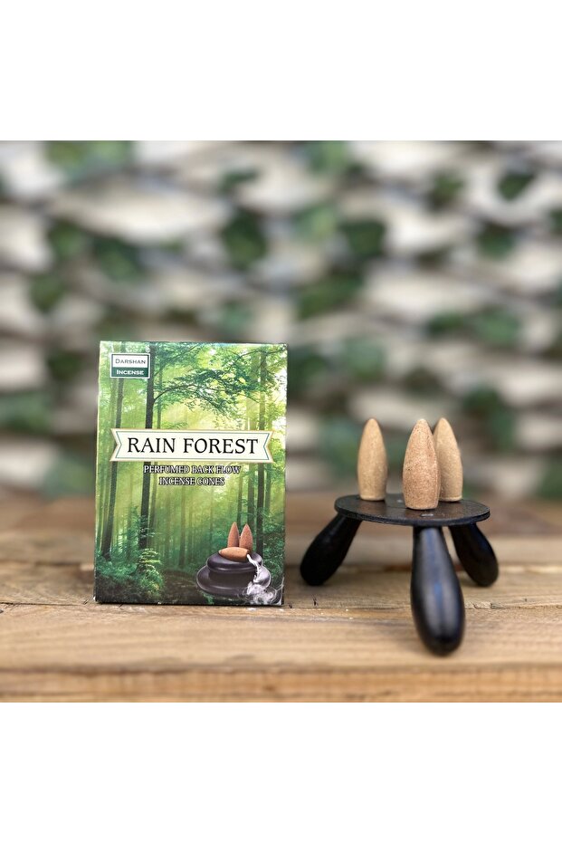 Rain Forest (Yağmur Ormanı) Geri Akış Tütsüsü (10 lu paket) - 1