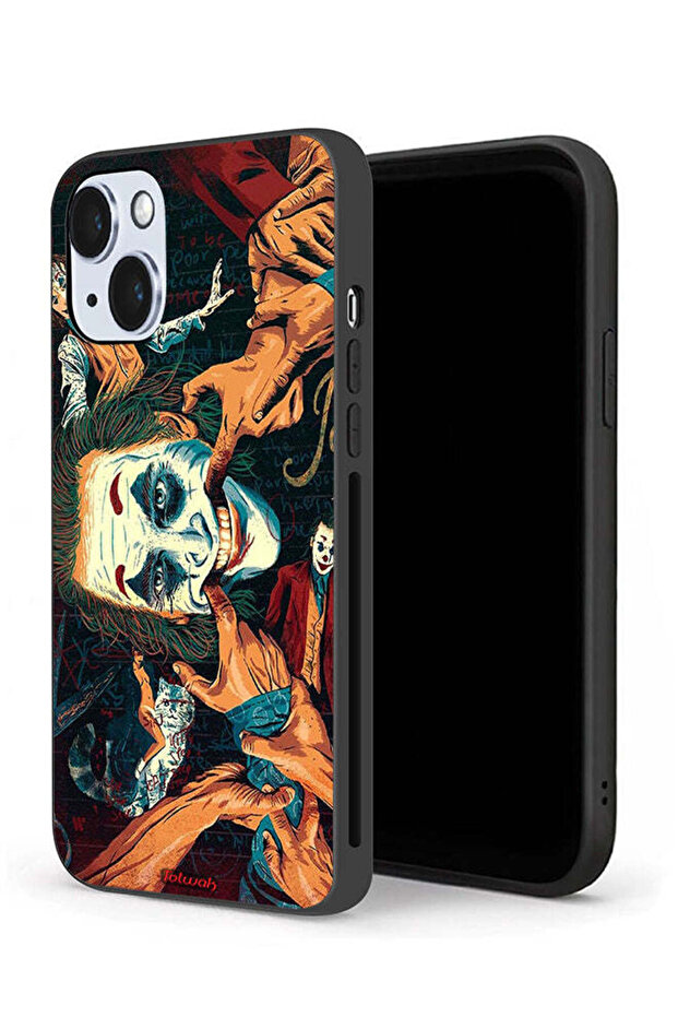 جراب حماية لجهاز Apple iPhone 14 Plus برسومات الجوكر