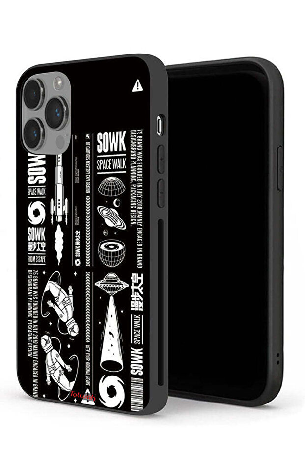 غطاء حماية لجهاز Apple iPhone 14 Pro Max ملصق Sowk Space Walk