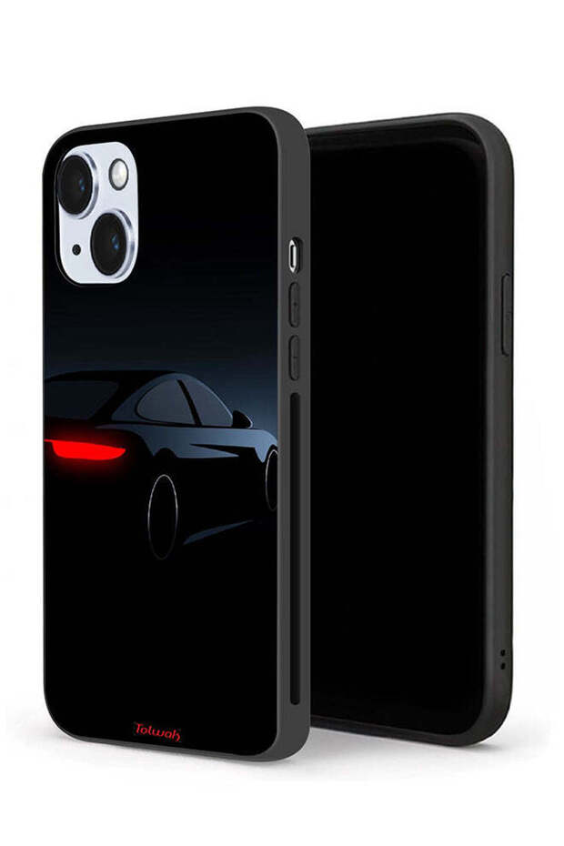 جراب حماية لجهاز Apple iPhone 14 Plus - سيارة داكنة