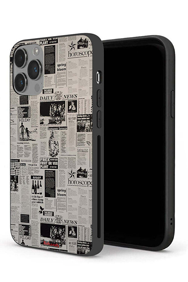 جراب حماية لجهاز Apple iPhone 14 Pro Max مع تسجيل صحفي