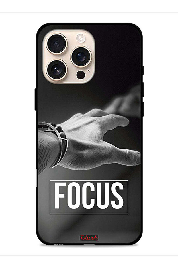 غطاء حماية لجهاز Apple iPhone 16 Pro Max من Focus