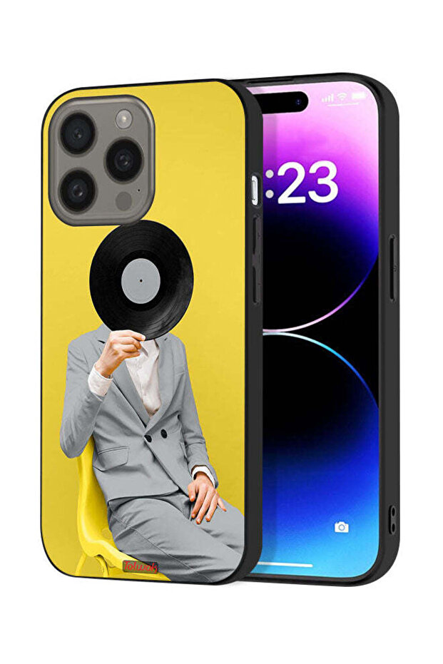 غطاء حماية لجهاز Apple iPhone 15 Pro بتصميم فن تجريدي من Dj