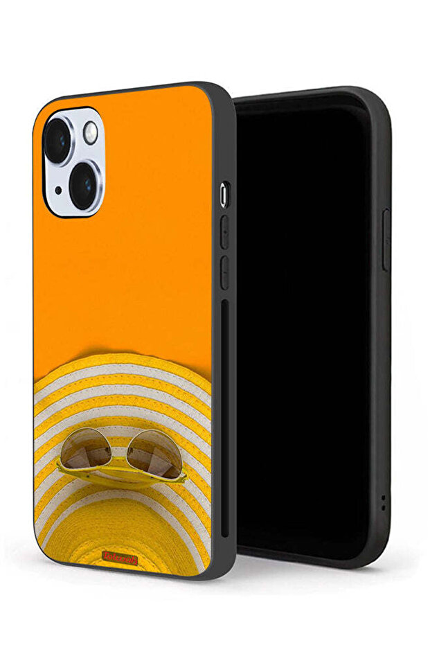 جراب حماية ونظارات وقبعة لهاتف Apple iPhone 14 Plus