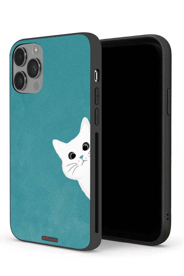 جراب حماية لجهاز Apple iPhone 14 Pro Max بتصميم قطة