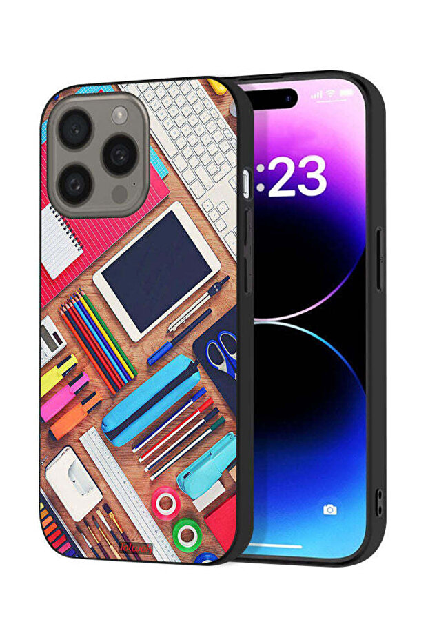 غطاء حماية لجهاز Apple iPhone 15 Pro Max بتصميم فتاة هوبي ديسك