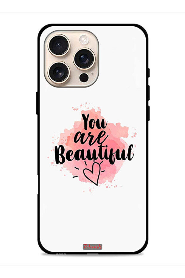غطاء حماية لجهاز Apple iPhone 16 Pro - أنت جميلة