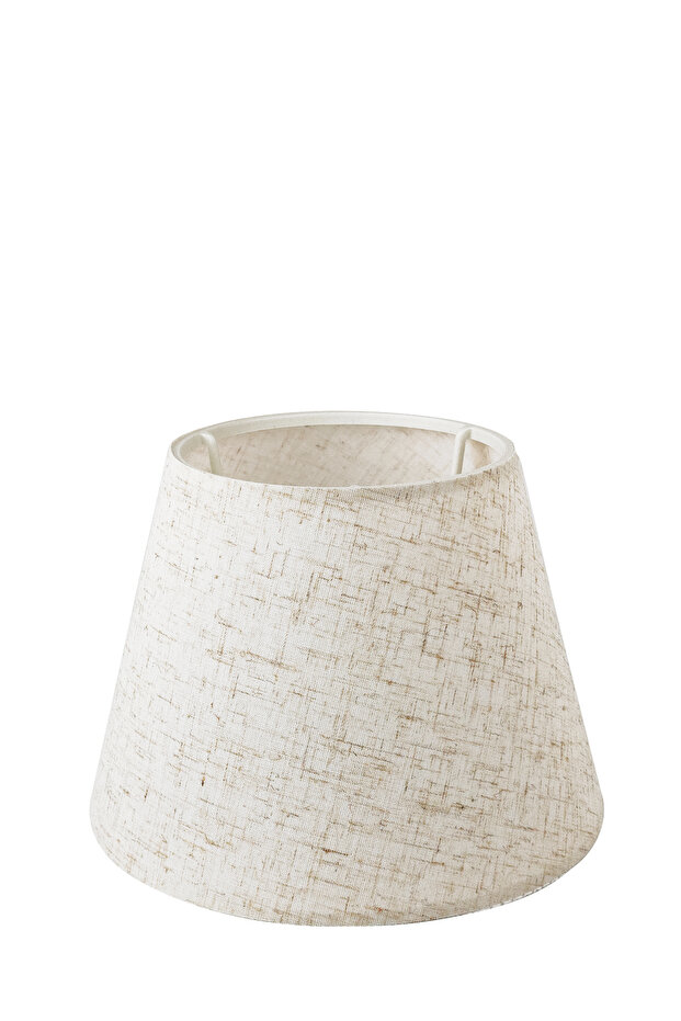 Bej Abajur Başlığı 22cm - 2