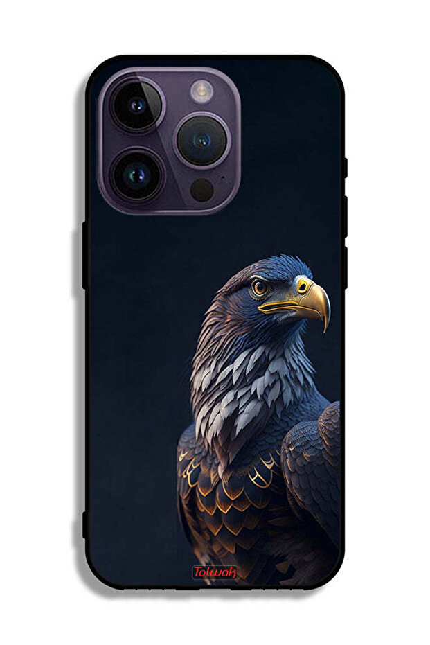 جراب حماية لجهاز Apple iPhone 14 Pro Eagle Hd - 2