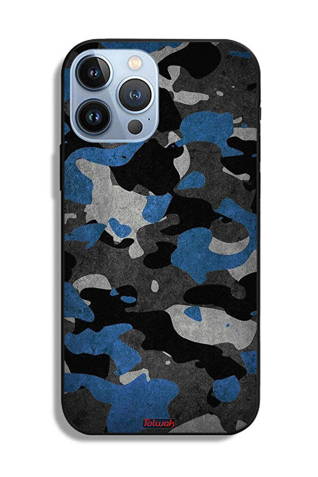 Apple iPhone 13 Pro Max Protective Case Camouflage Pattern - 2