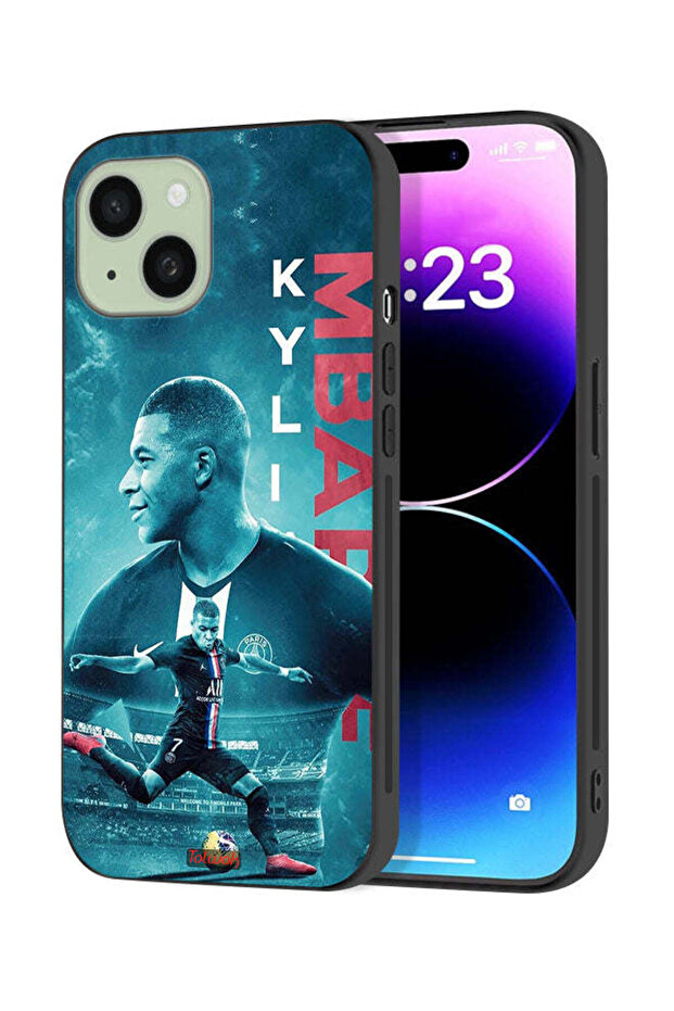 Apple iPhone 15 Plus Protective Case Cover Mbappe Poster