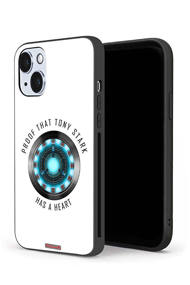 جراب حماية لجهاز Apple iPhone 14 Plus دليل على أن توني ستارك لديه قلب