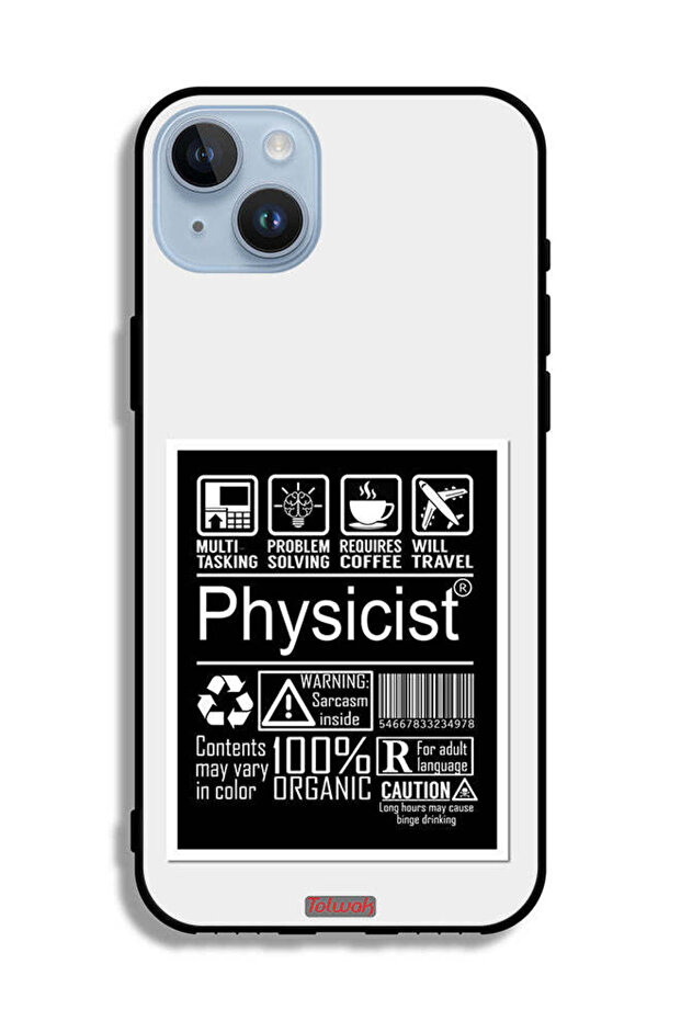 Apple iPhone 14 Plus Protective Case Physicist Sticker - 2