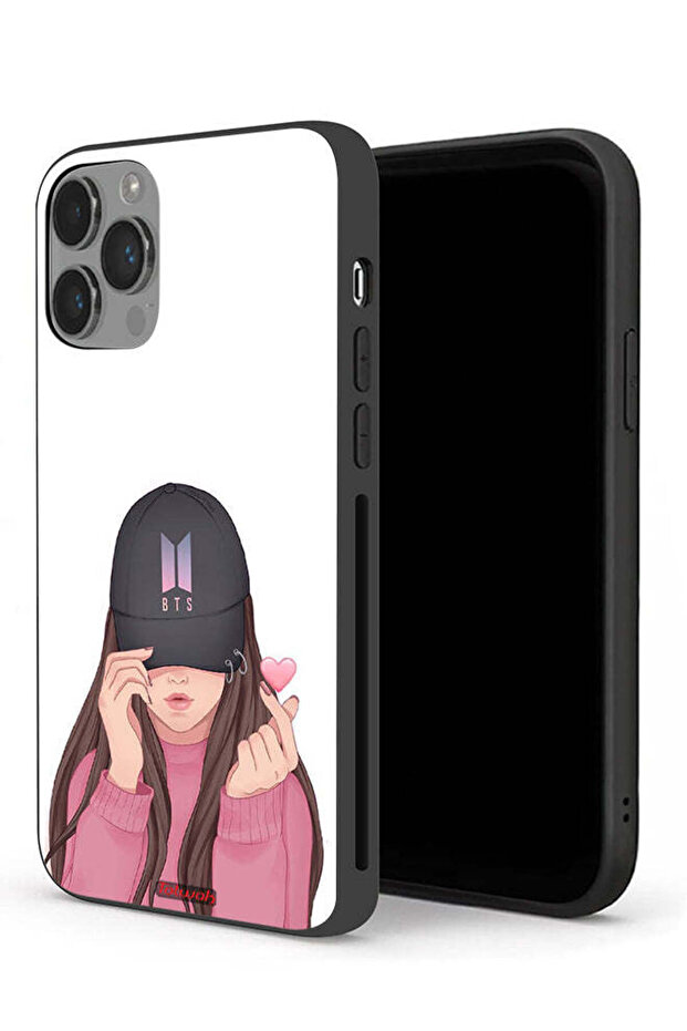 جراب حماية لجهاز Apple iPhone 14 Pro فتاة تلتقط صورة