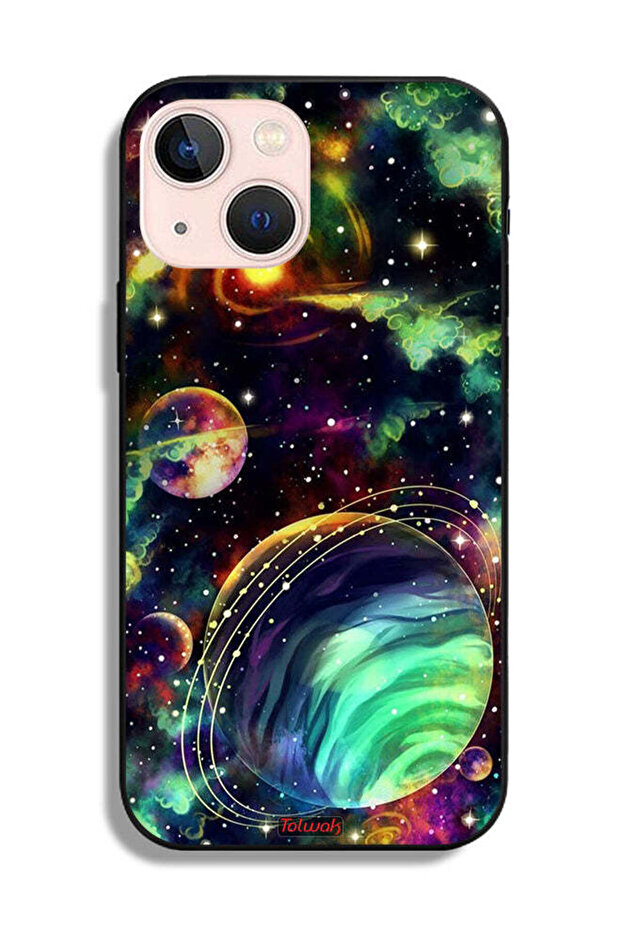 Apple iPhone 13 mini Protective Case Planets - 2
