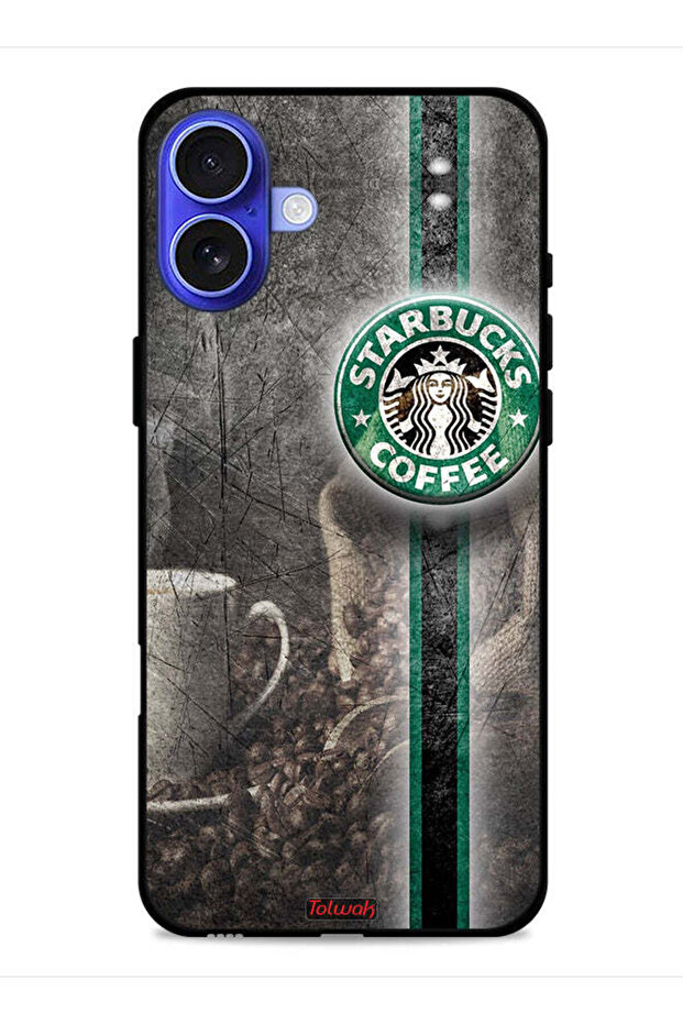 Apple iPhone 16 Plus Protective Case Cover Coffee Art