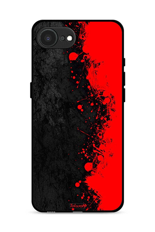 غطاء حماية لجهاز Apple iPhone 16e بنمط تجريدي - 1