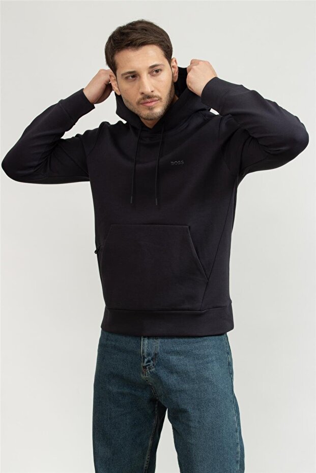 Erkek Kapüşonlu Sweatshirt - 2