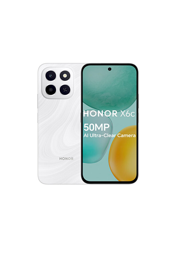 X6C 6GB 4G Smartphone, Moonlight White, 128 GB