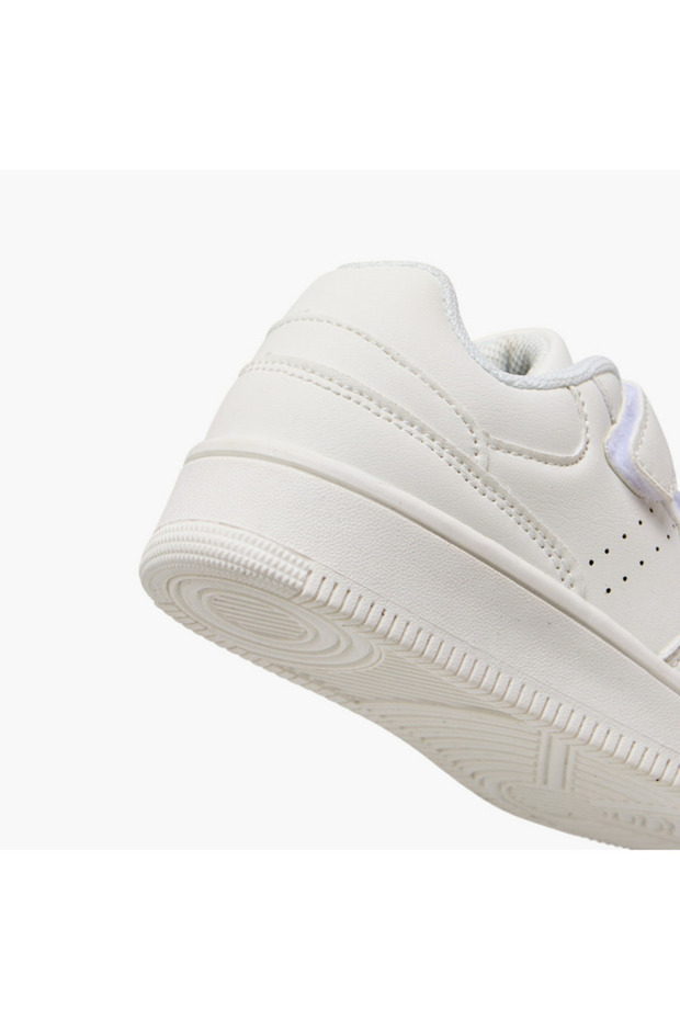 Panelled Sneakers with Hook and Loop Closure - 5