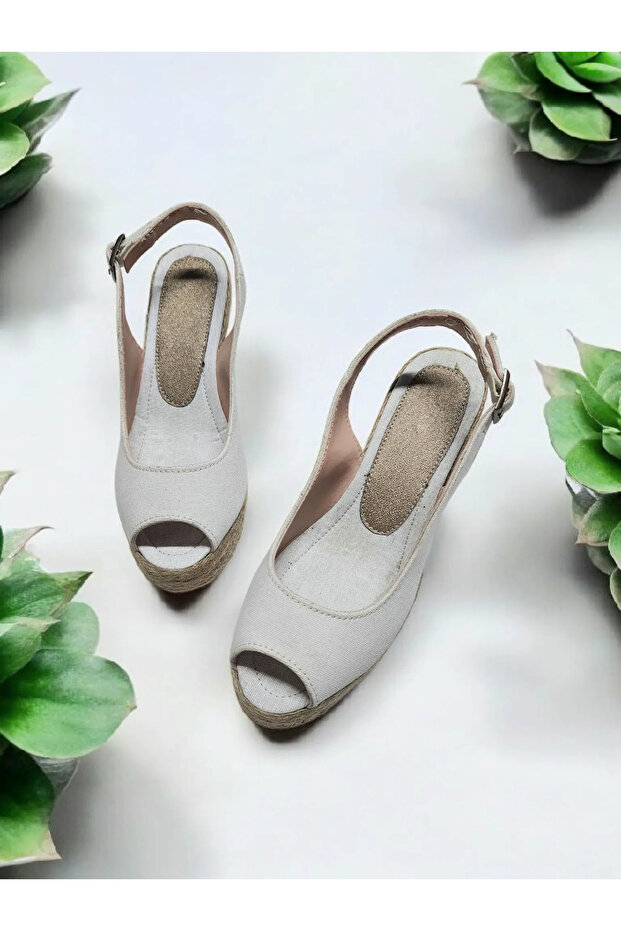 Wedge Heel Wicked & Linen Sandals