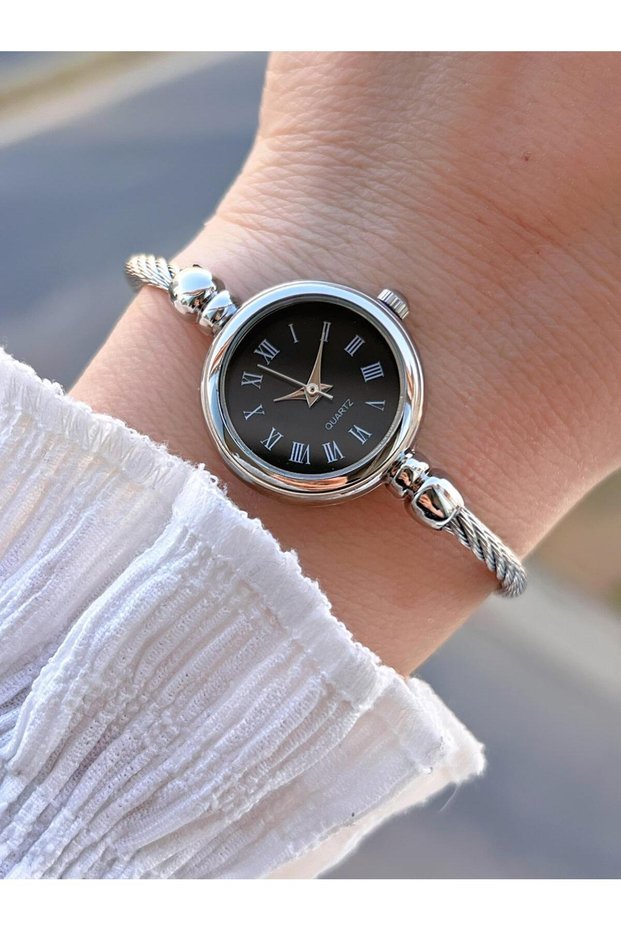 Steel Cord Cartier Model Ellipse (Oval) Design Women Wrist Watch Fg.Hs.006