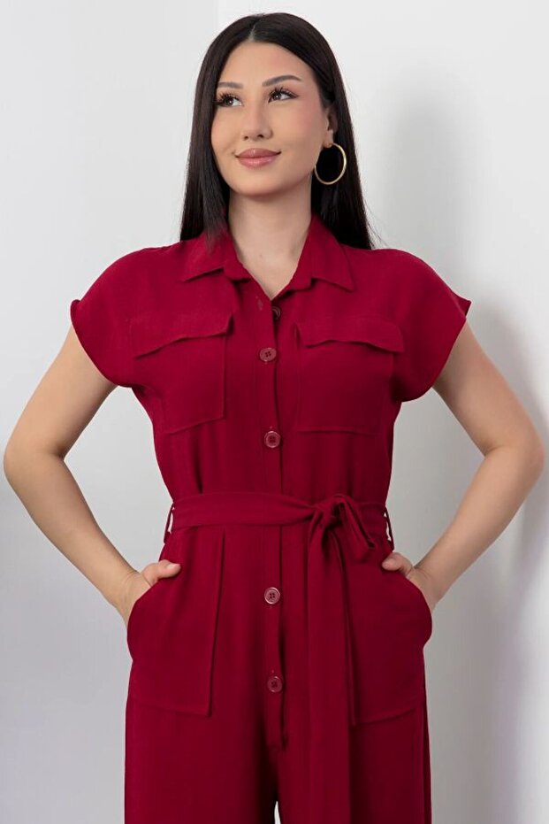 بذلة الكتان بأزرار - 3