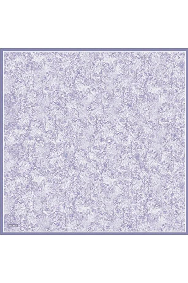 Sura Ipek Eşarp 9311-06 Mor Karışık Desen - 2