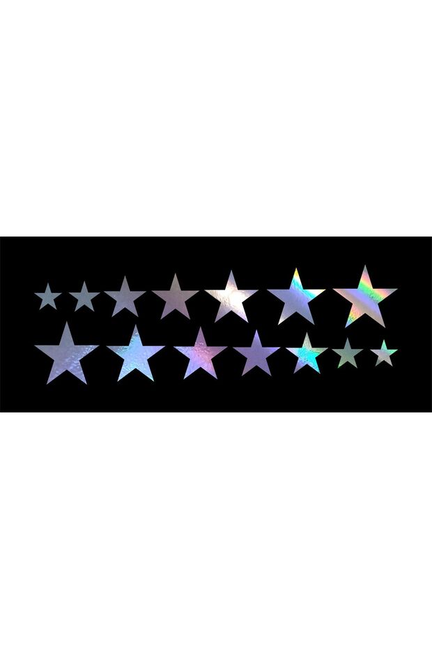 14 Pack Tractor Star Vehicle, Car, Auto, Motorcycle, Helmet, Laptop, Windshield Sticker