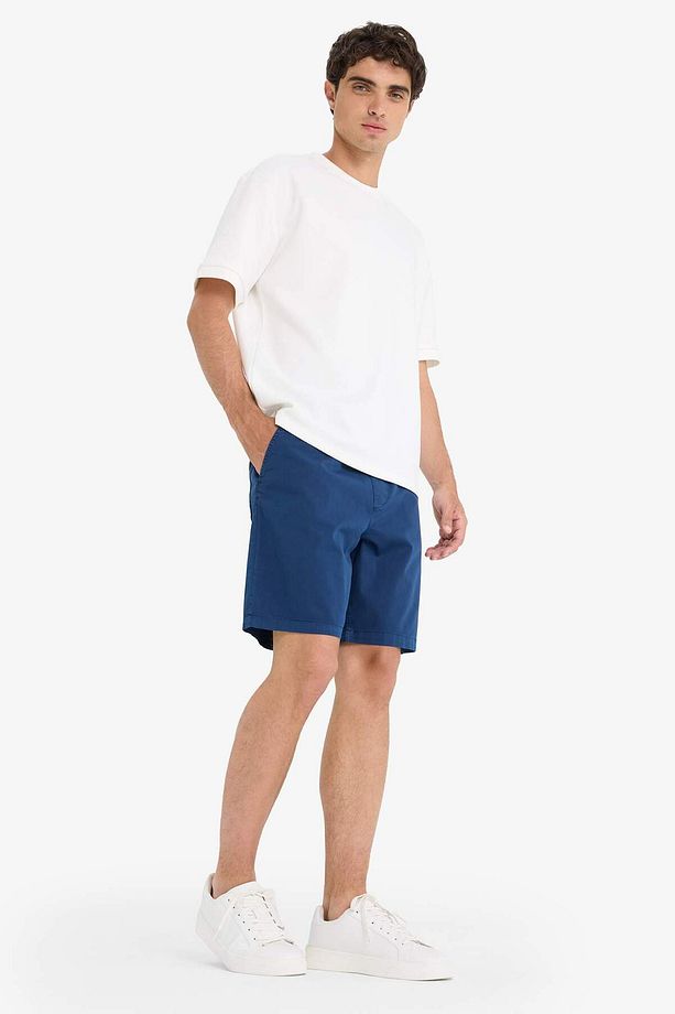 Relax Fit Gabardin Bermuda Şort E1242AX25SM - 2